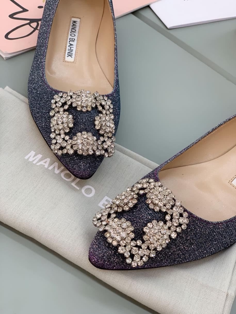 Manolo Blahnik flat shoes